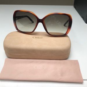 Chloé “tortoise” sunglasses